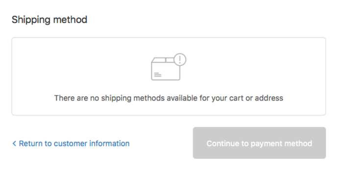 How To Fix “There are no shipping methods available for your cart or destination” Shopify Error (Fast)