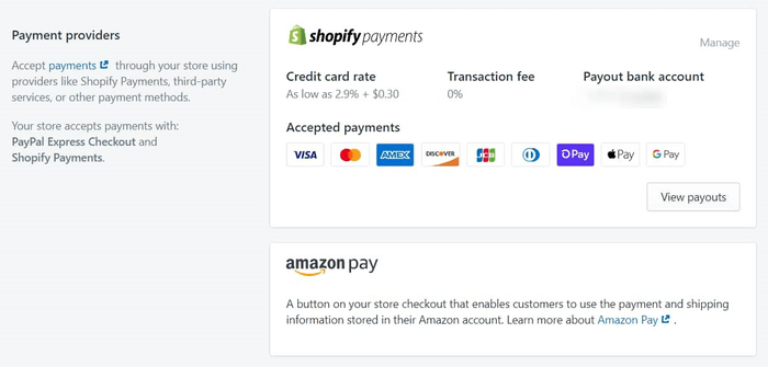 shopify amazon pay settings